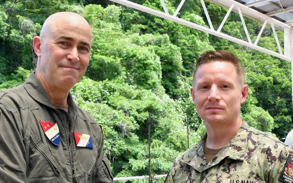 NAVSUP FLC Yokosuka’s (FLCY) Logistics Specialist 1st Class Ariel Aaron Lim was recognized for his outstanding efforts in promoting awareness and collecting donations in support of the Navy-Marine Corps Relief Society (NMCRS).