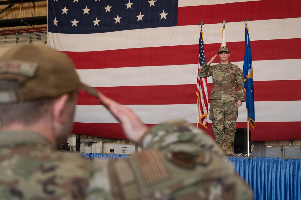 8th Civil Engineer Squadron welcome its new commander