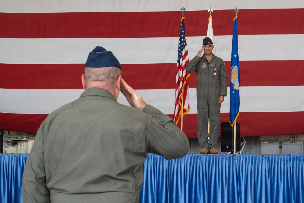 8th OG holds change of command ceremony