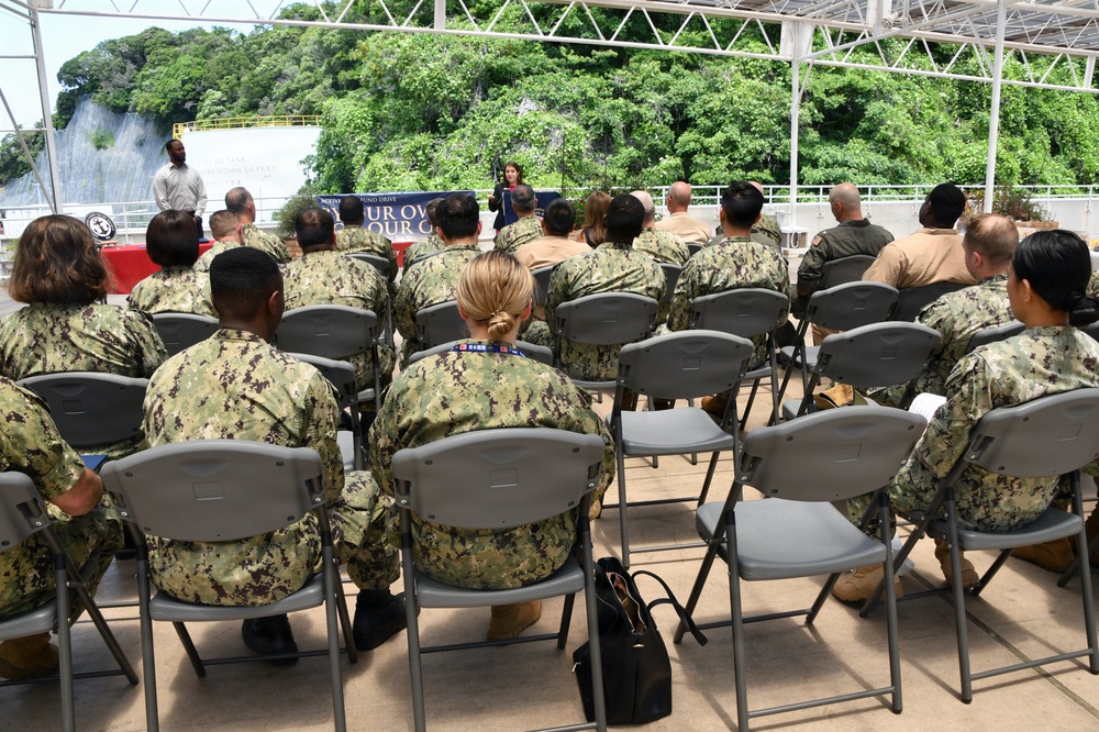 NAVSUP FLC Yokosuka’s (FLCY) Logistics Specialist 1st Class Ariel Aaron Lim was recognized for his outstanding efforts in promoting awareness and collecting donations in support of the Navy-Marine Corps Relief Society (NMCRS).