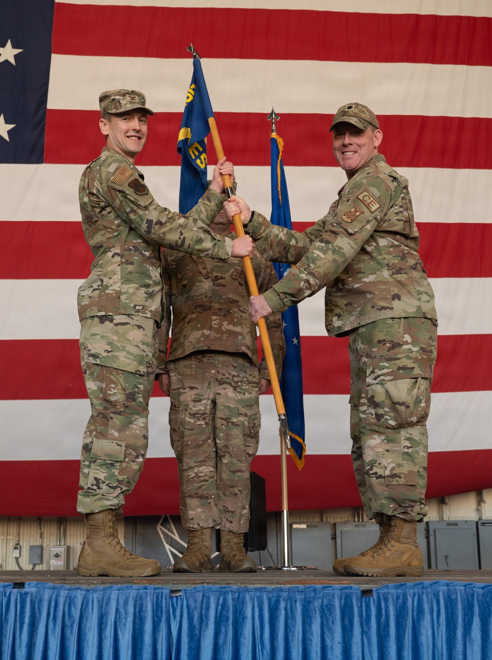 8th Civil Engineer Squadron welcome its new commander