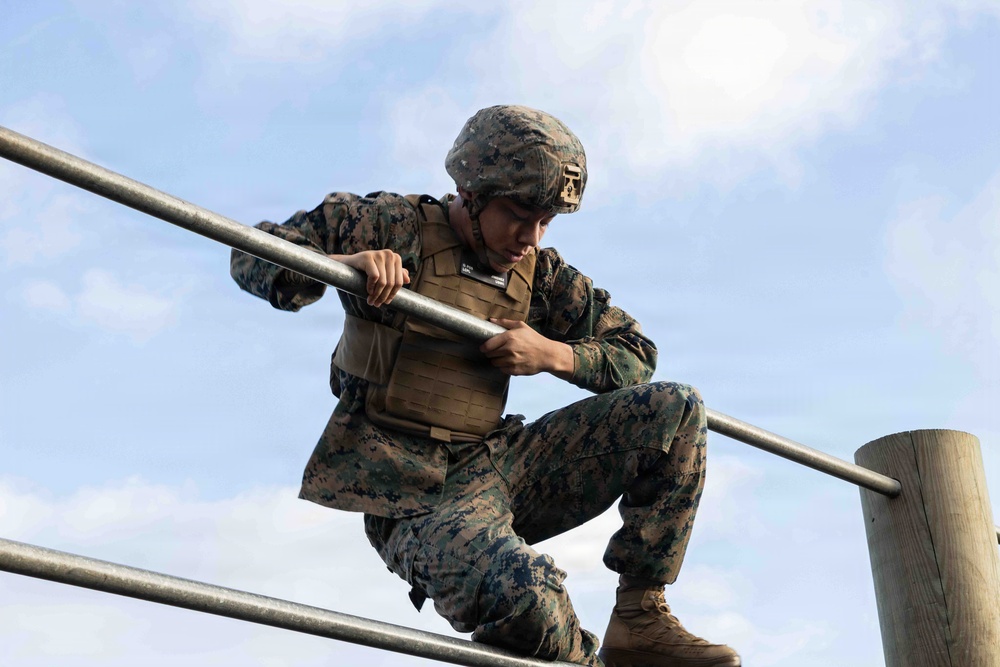 Strength training: Marine Corps Martial Arts Program O-Course training at MCBH