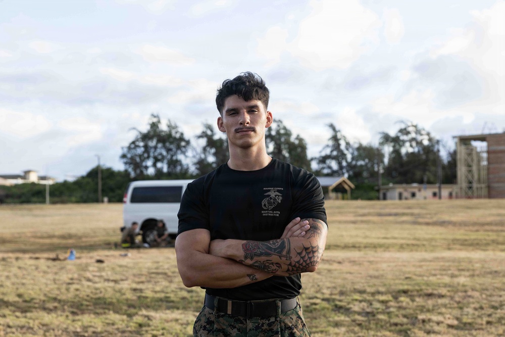 Strength training: Marine Corps Martial Arts Program O-Course training at MCBH