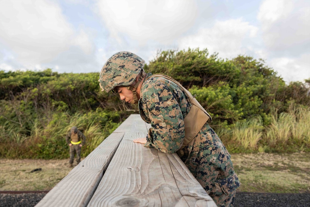 Strength training: Marine Corps Martial Arts Program O-Course training at MCBH
