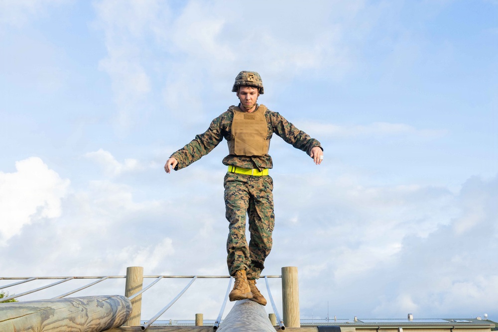 Strength training: Marine Corps Martial Arts Program O-Course training at MCBH