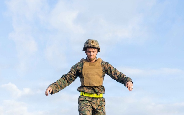 Strength training: Marine Corps Martial Arts Program O-Course training at MCBH