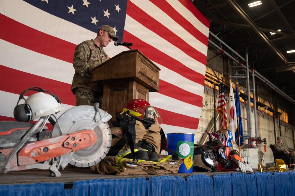 8th Civil Engineer Squadron welcome its new commander