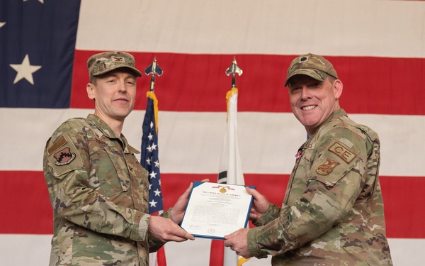 8th Civil Engineer Squadron welcome its new commander