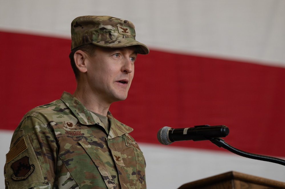 8th Civil Engineer Squadron welcome its new commander