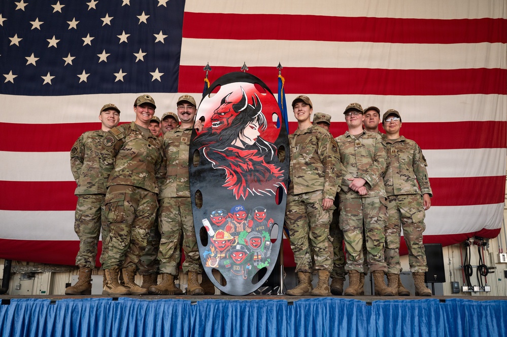 8th Civil Engineer Squadron welcome its new commander