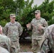 510th Regional Support Group hosts a farewell ceremony for Maj. Adam Eyerly