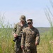 U.S. Marines conduct an M18 pistol range during Sea Breeze 26 in Romania