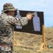 U.S. Marines conduct an M18 pistol range during Sea Breeze 26 in Romania