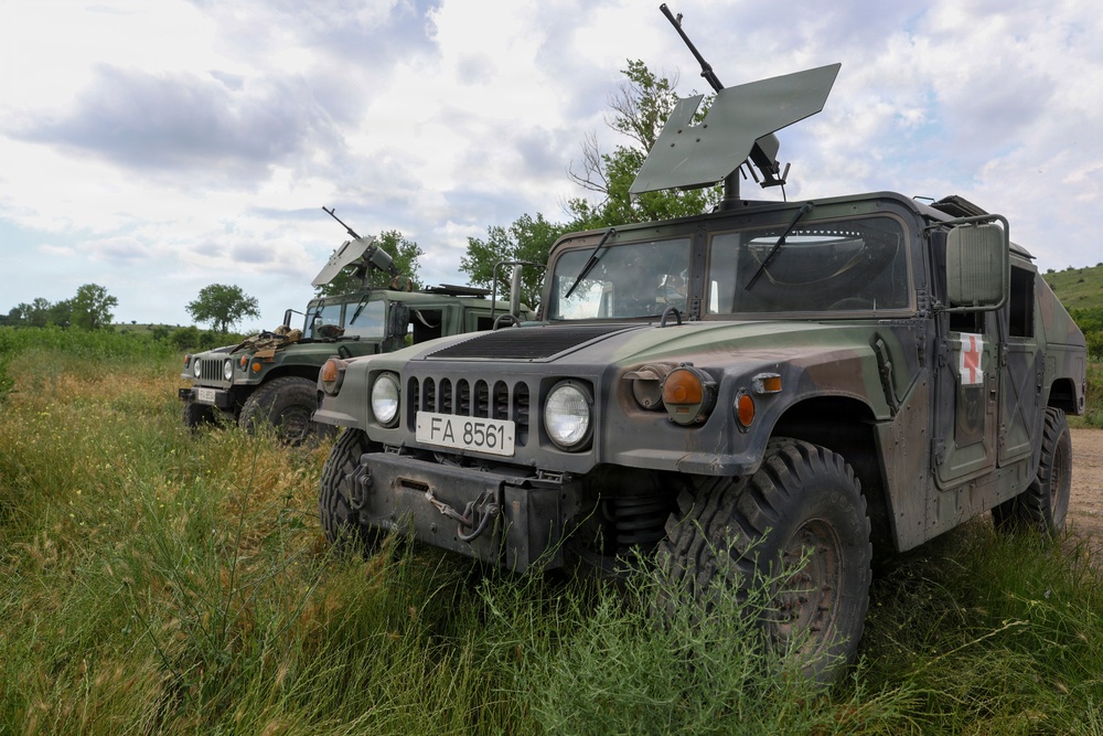 Romanian forces display warfighting capabilities at Sea Breeze 26 in Romania