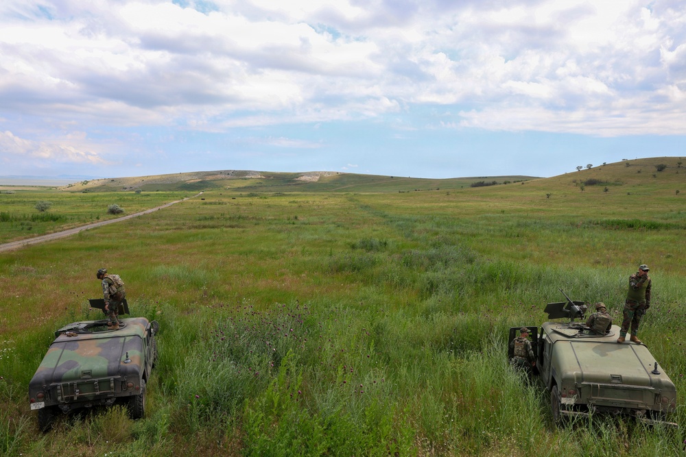 Romanian forces display warfighting capabilities at Sea Breeze 26 in Romania