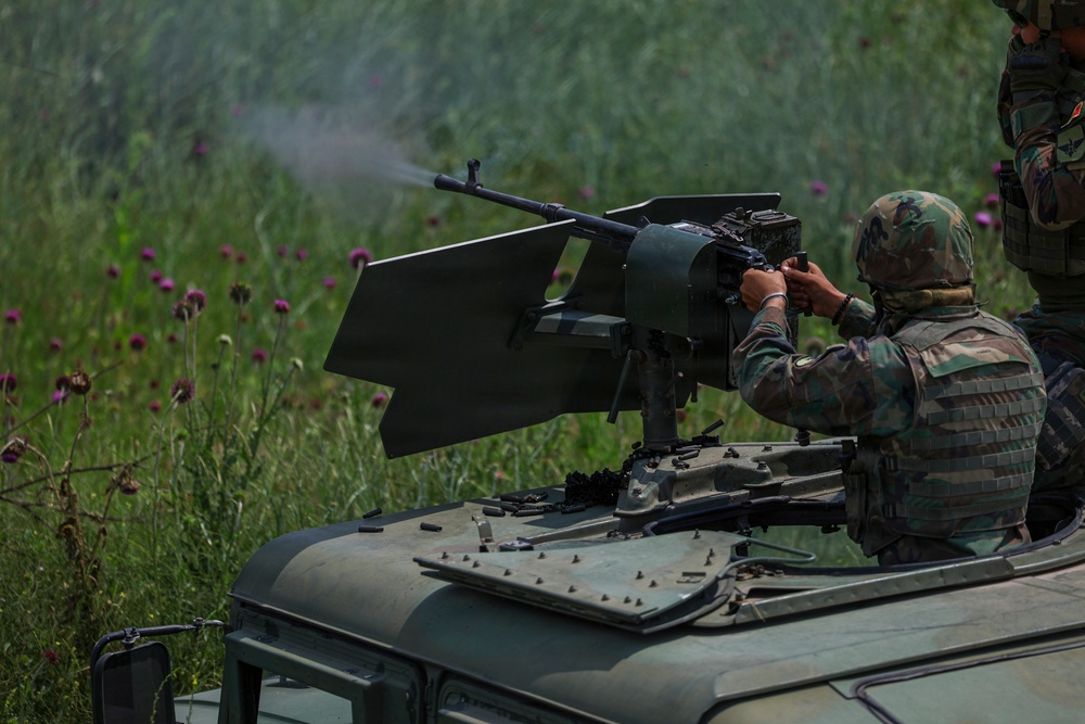 Romanian forces display warfighting capabilities at Sea Breeze 26 in Romania