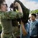 94th Army Air and Missile Defense Command Soldiers volunteer at the Youth Impact Program