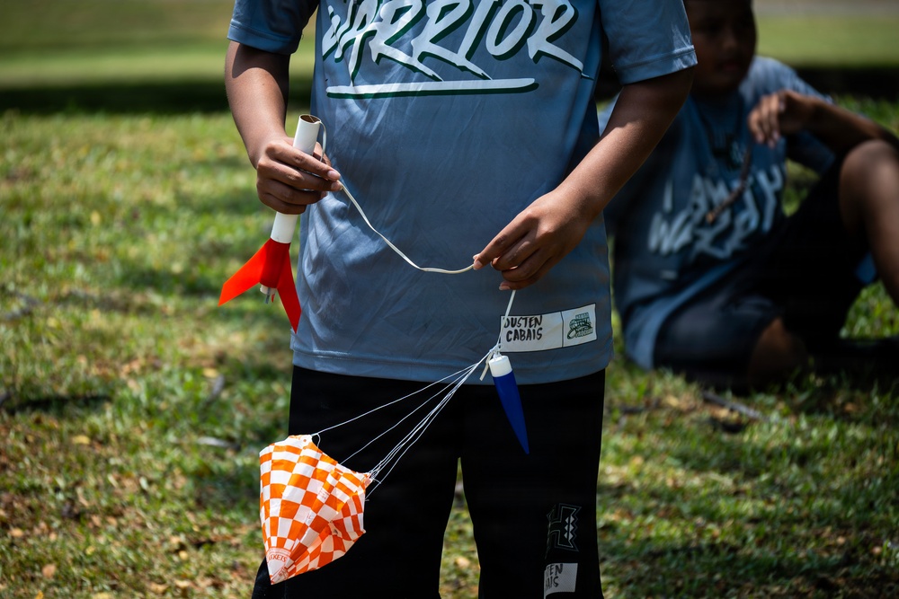 94th Army Air and Missile Defense Command Soldiers volunteer at the Youth Impact Program