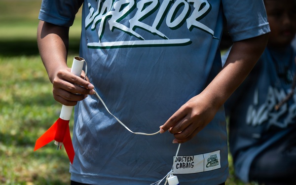 94th Army Air and Missile Defense Command Soldiers volunteer at the Youth Impact Program