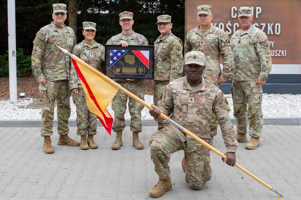 510th Regional Support Group hosts a farewell ceremony for Maj. Adam Eyerly