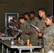 U.S. Marines and Sailors holds field service in Romania