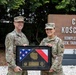 510th Regional Support Group hosts a farewell ceremony for Maj. Adam Eyerly