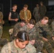 U.S. Marines and Sailors holds field service in Romania