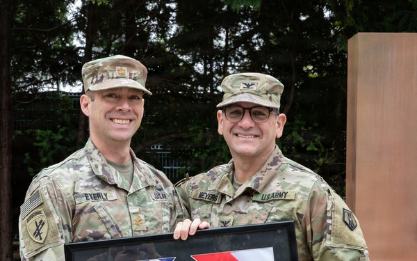 510th Regional Support Group hosts a farewell ceremony for Maj. Adam Eyerly