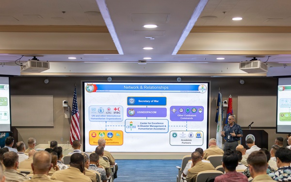 PALS 26: Center for Excellence in Disaster Management and Humanitarian Assistance Presentation