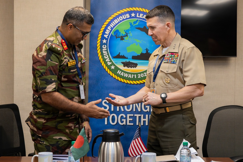 PALS 26: III Marine Expeditionary Force and Training and Education Command commanding generals meet with Indo-Pacific Leaders