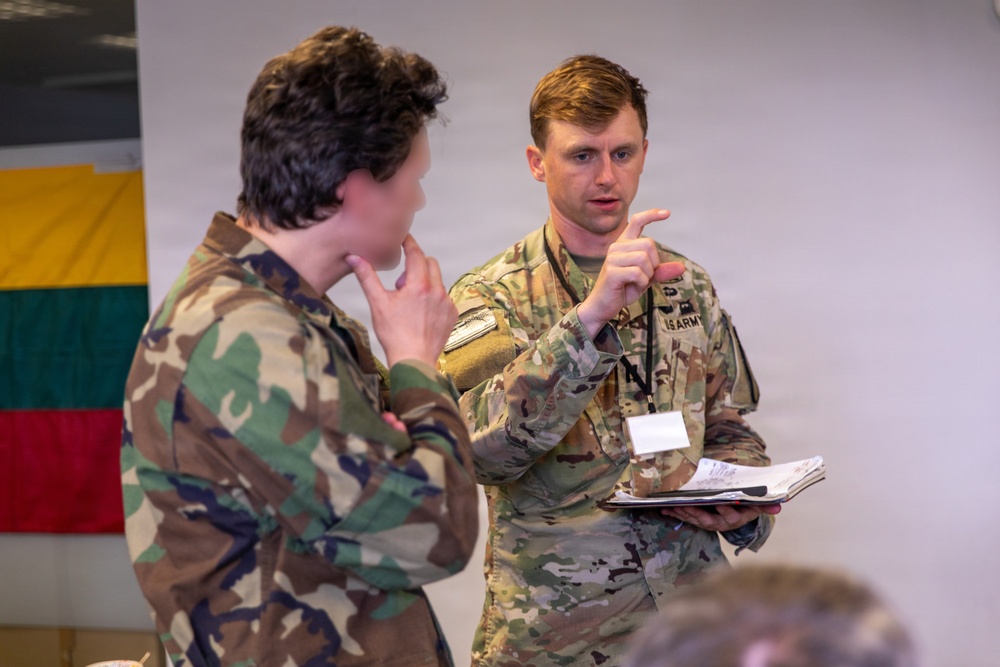 1st Cavalry Division Soldiers bolster combat readiness of the Lithuanian Riflemen’s Union