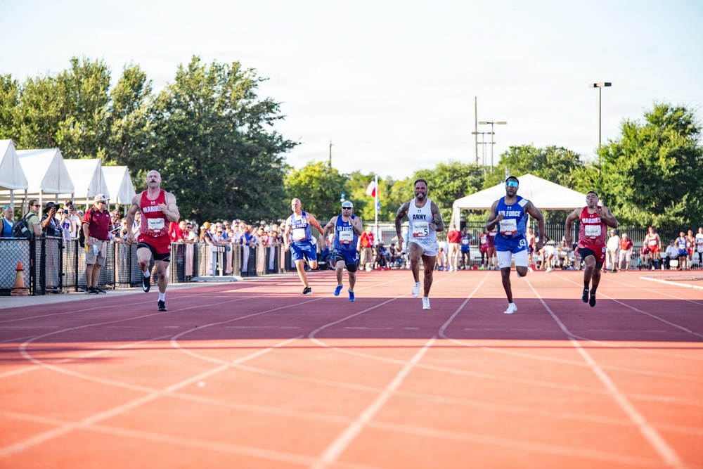 Team Marine Corps Takes Warrior Games Track and Field in Stride