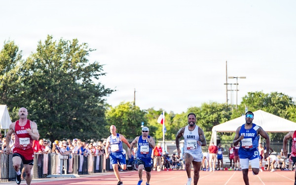 Team Marine Corps Takes Warrior Games Track and Field in Stride