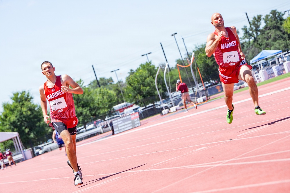 Team Marine Corps Takes Warrior Games Track and Field in Stride