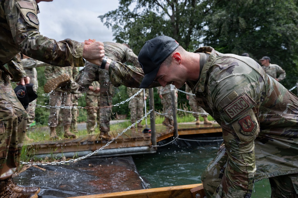435th CTS Airmen dive into tradition at Ramstein