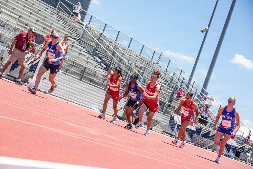 Team Marine Corps Takes Warrior Games Track and Field in Stride