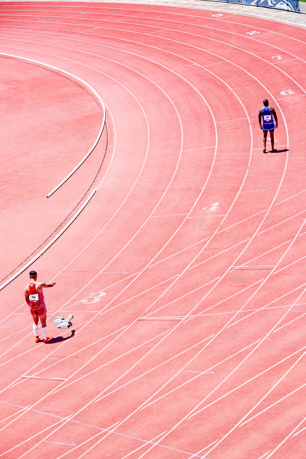 Team Marine Corps Takes Warrior Games Track and Field in Stride