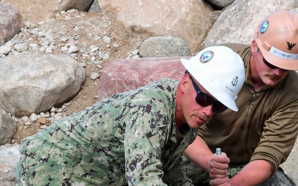Amphibious Construction Battalion 1 begins to finalize Boat Ramp Construction during BALTOPS 2026
