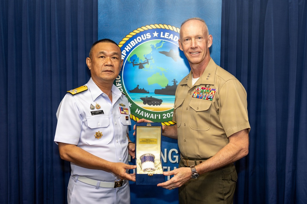 PALS 26: Senior military leaders from MARFORPAC, III MEF, and Training and Education Commander meet with Royal Thai Navy