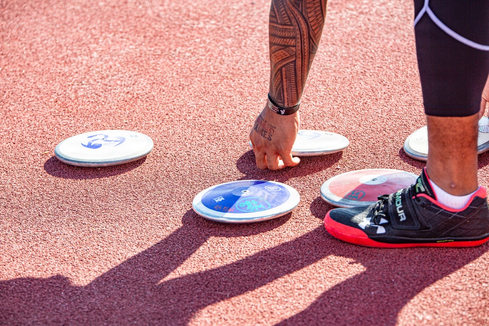 Team Marine Corps Takes Warrior Games Track and Field in Stride