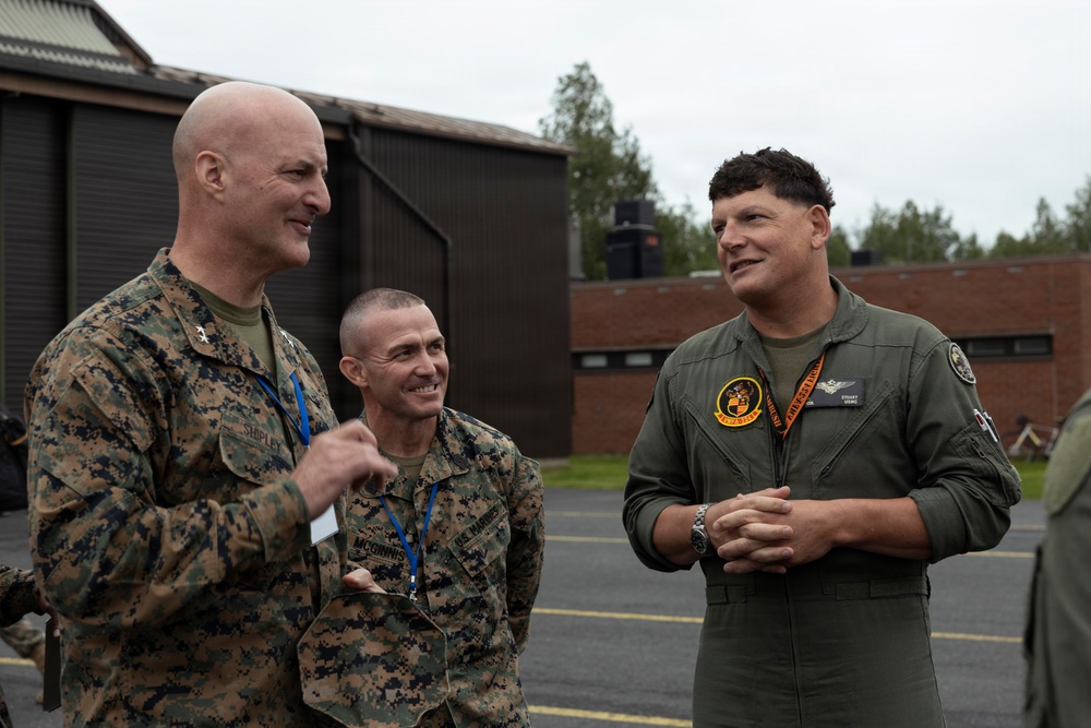 U.S. Marines participate in exercise Ramstein Flag 26 media day in Finland