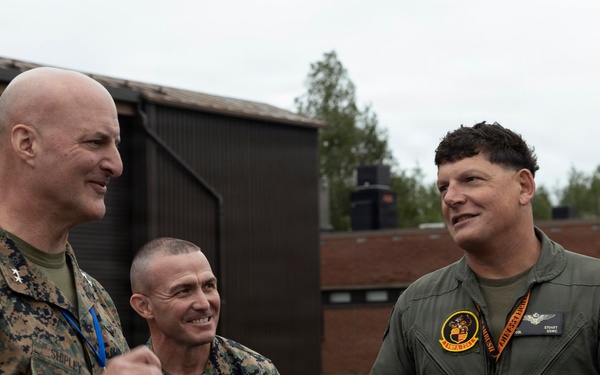 U.S. Marines participate in exercise Ramstein Flag 26 media day in Finland