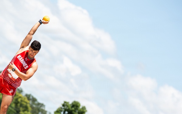 Team Marine Corps Takes Warrior Games Track and Field in Stride