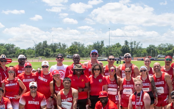 Team Marine Corps Takes Warrior Games Track and Field in Stride