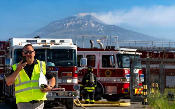 NAS Sigonella ITT spill exercise