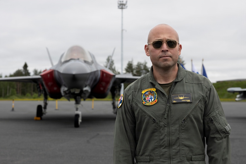 U.S. Marines participate in exercise Ramstein Flag 26 media day in Finland