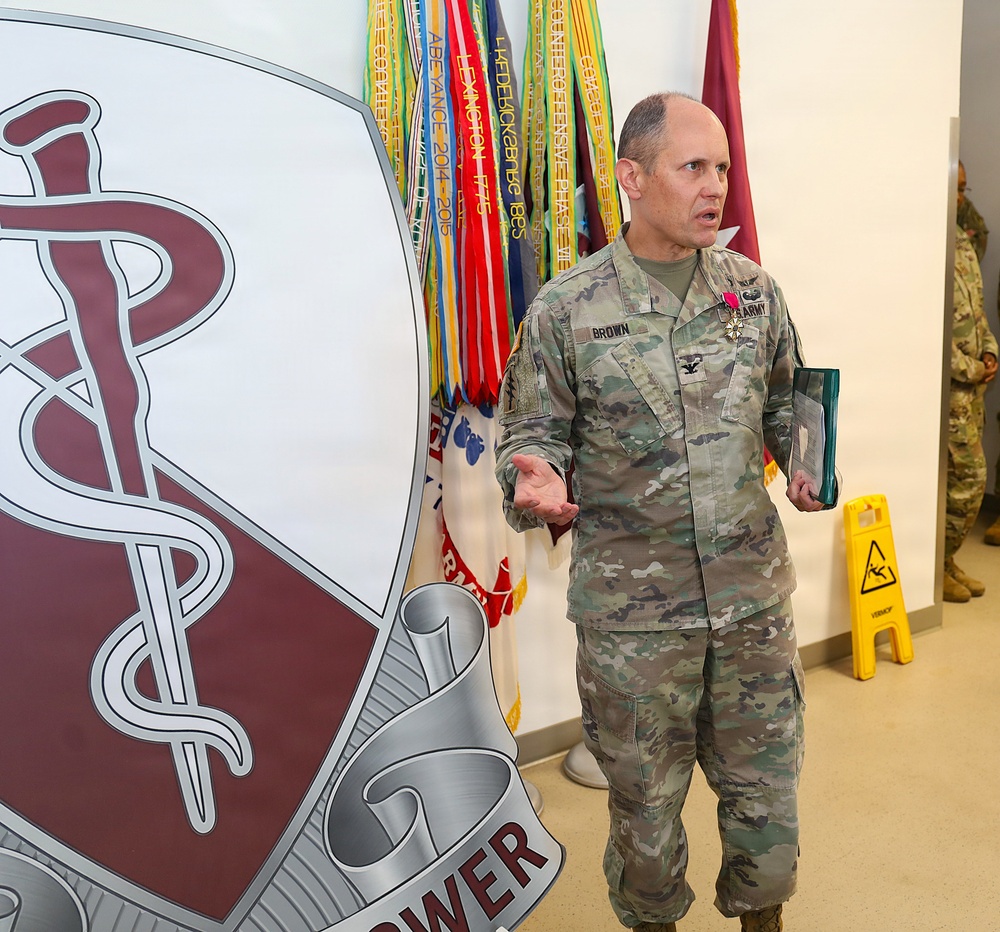 COL Brown PCS Award
