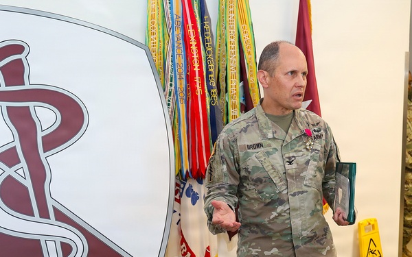 COL Brown PCS Award