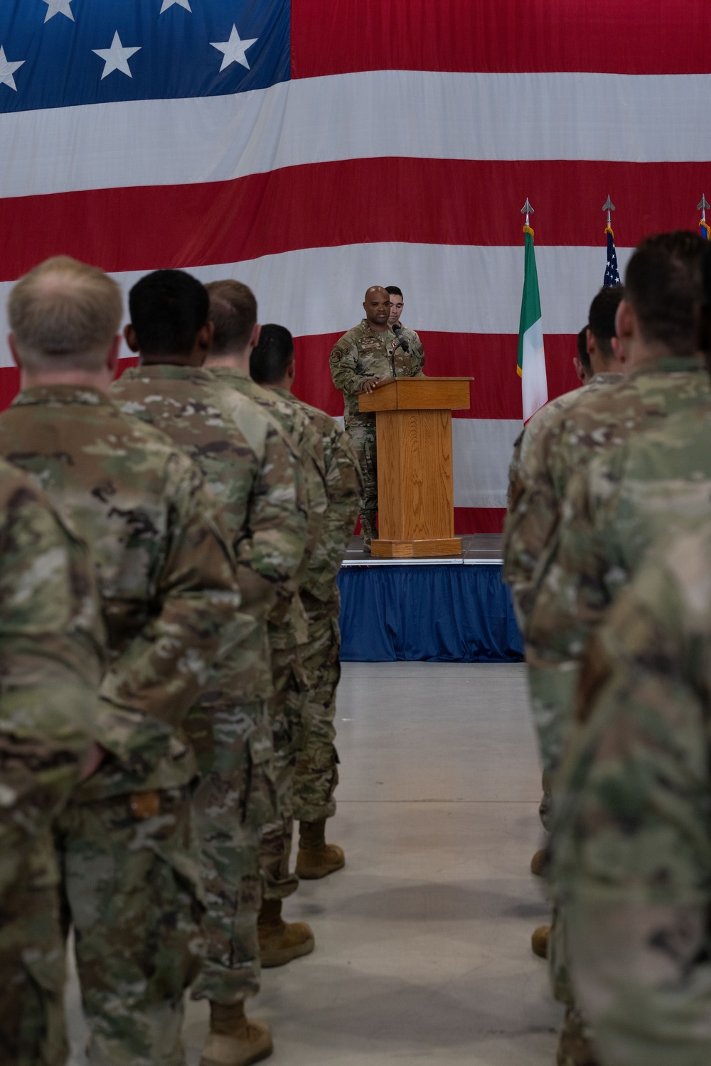31 CS welcomes new commander in Change of Command ceremony
