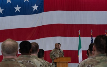 31 CS welcomes new commander in Change of Command ceremony